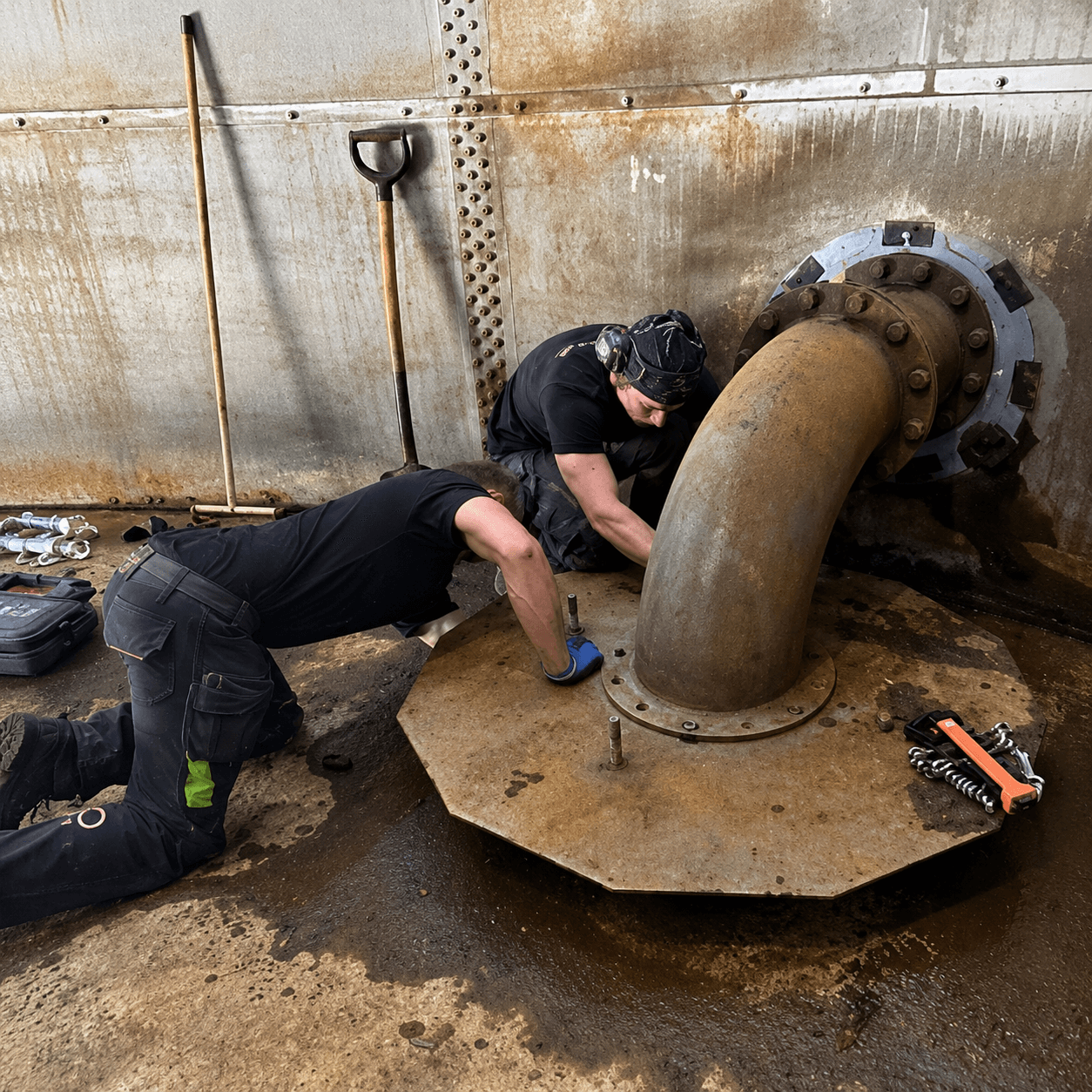 Prozesswassertanks Rechenzentrum